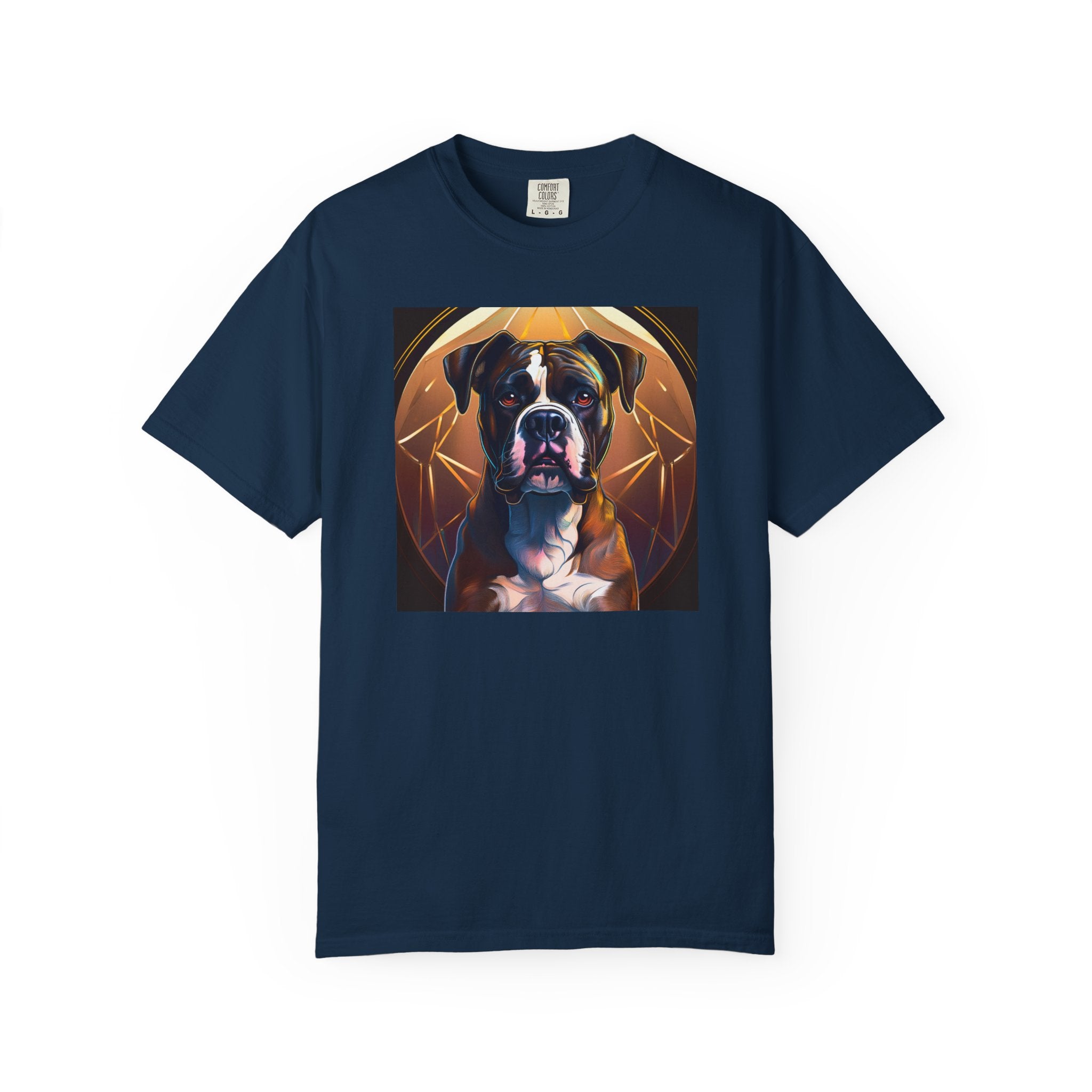 Brindle Gold Boxer Unisex Garment-Dyed T-shirt