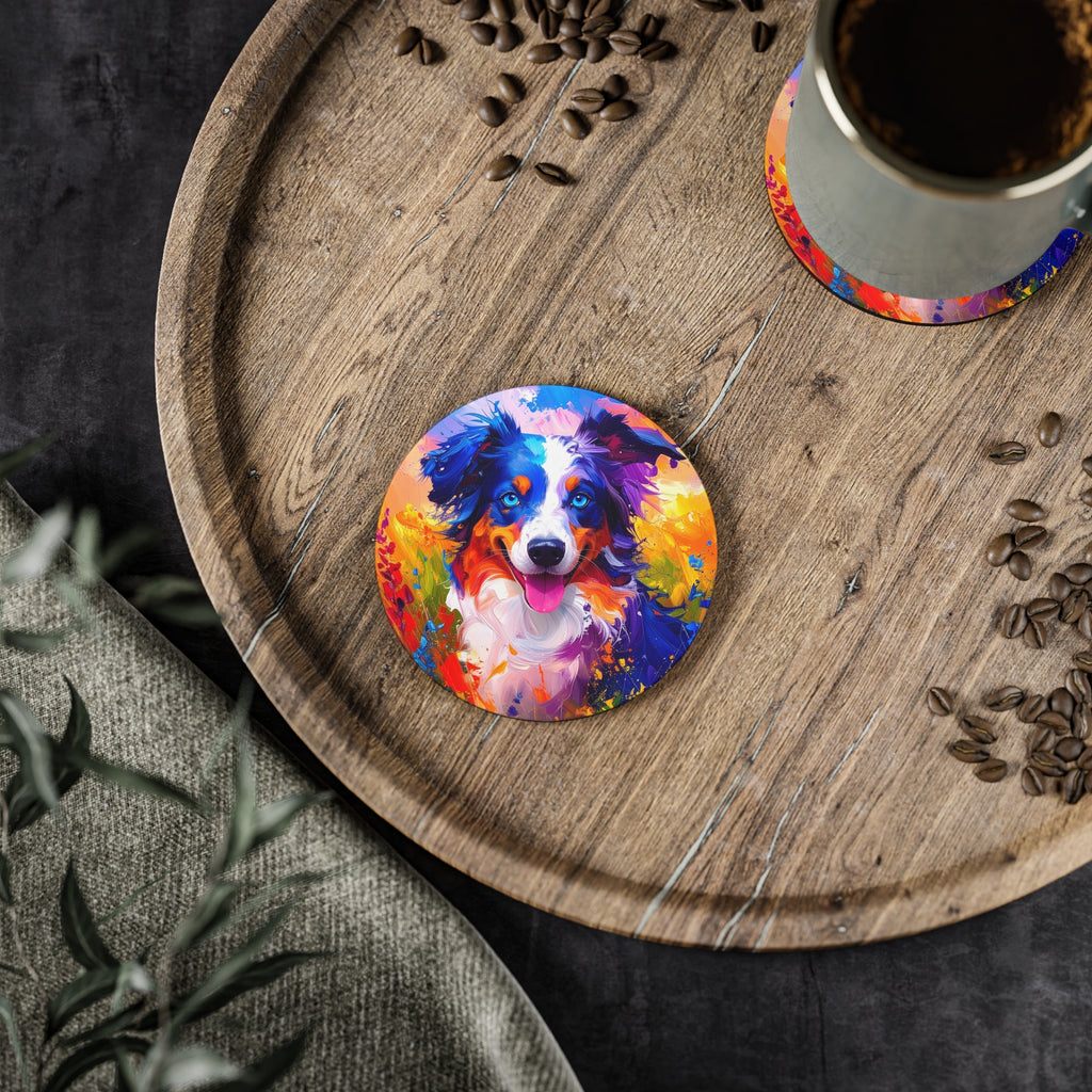Aussie Shepherd Coasters