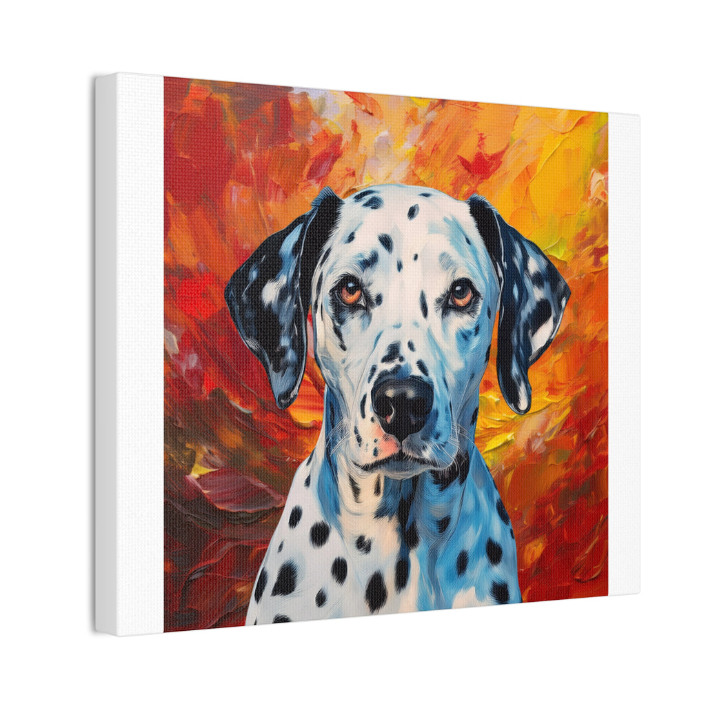 Dalmation Canvas Stretched, 0.75"