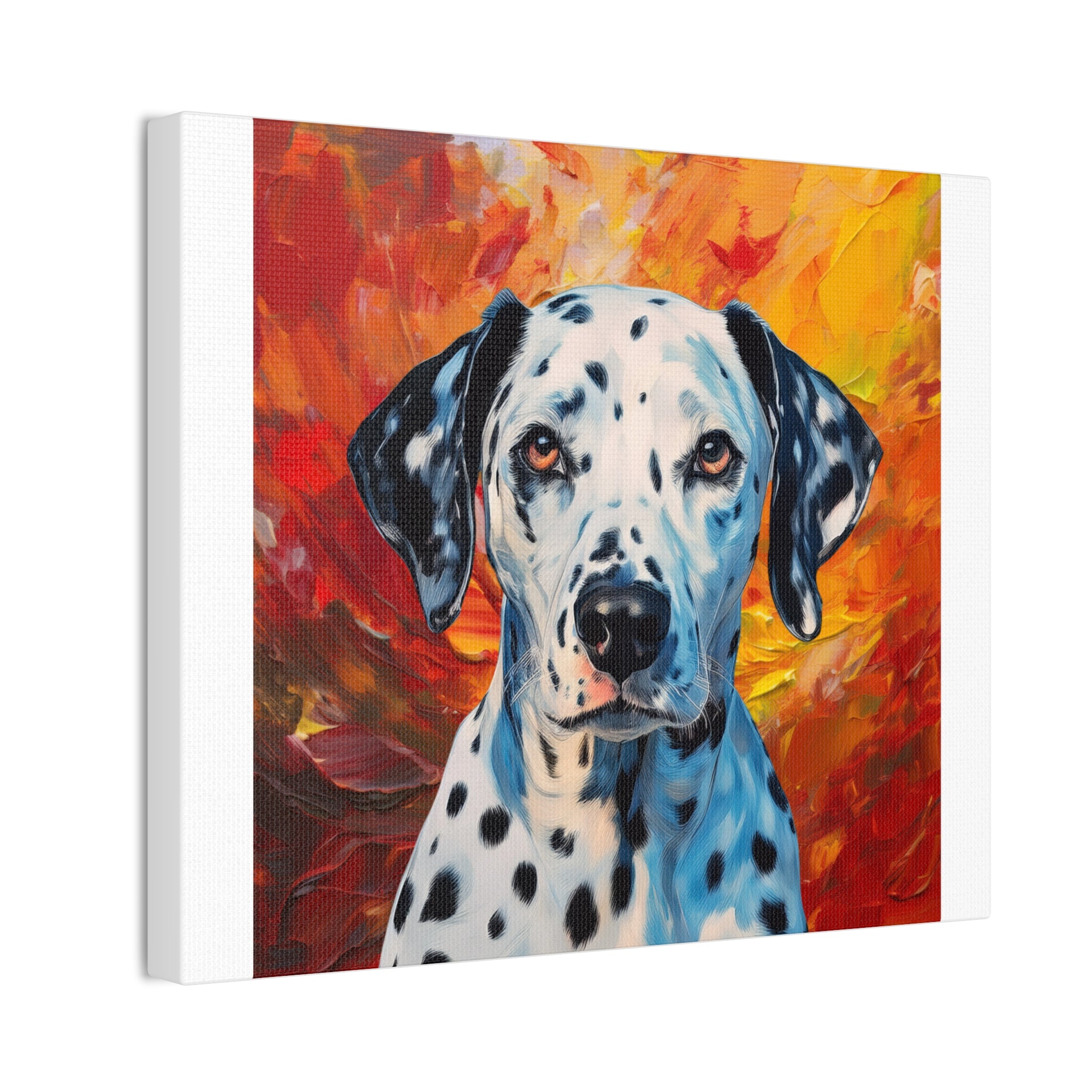 Dalmation Canvas Stretched, 0.75"