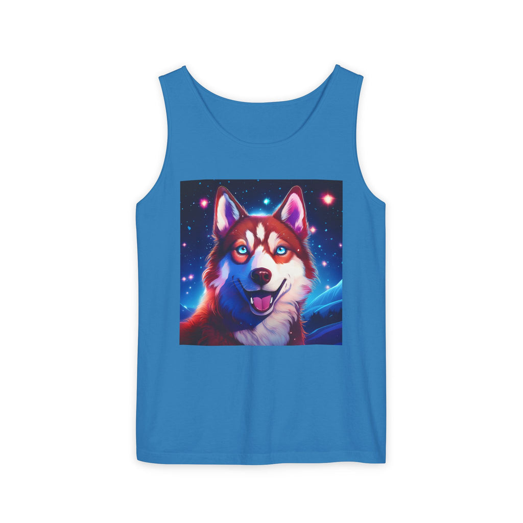 Eskimo Husky Unisex Tank Top
