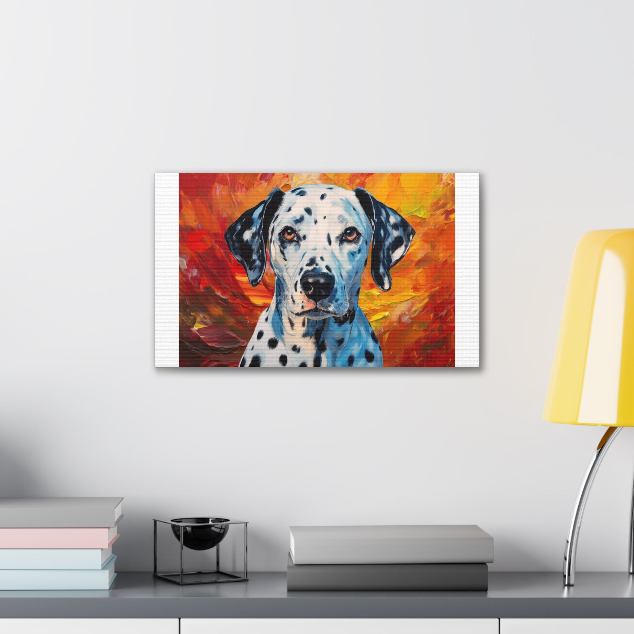 Dalmation Canvas Stretched, 0.75"
