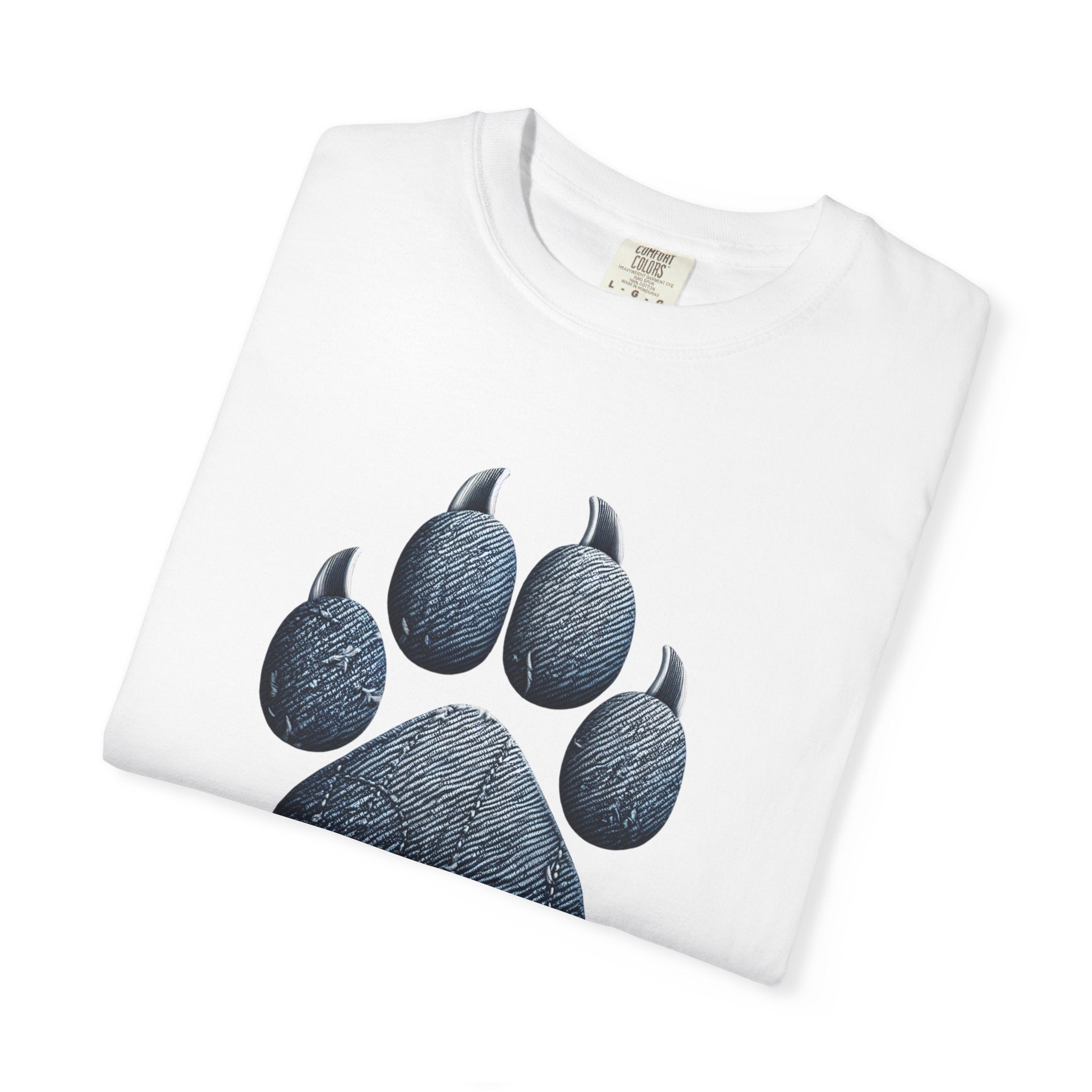 Denim Paw Unisex Garment-Dyed T-shirt