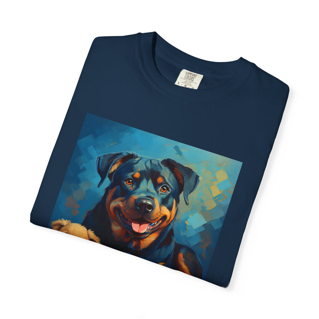 Rottweiler Unisex Garment-Dyed T-shirt