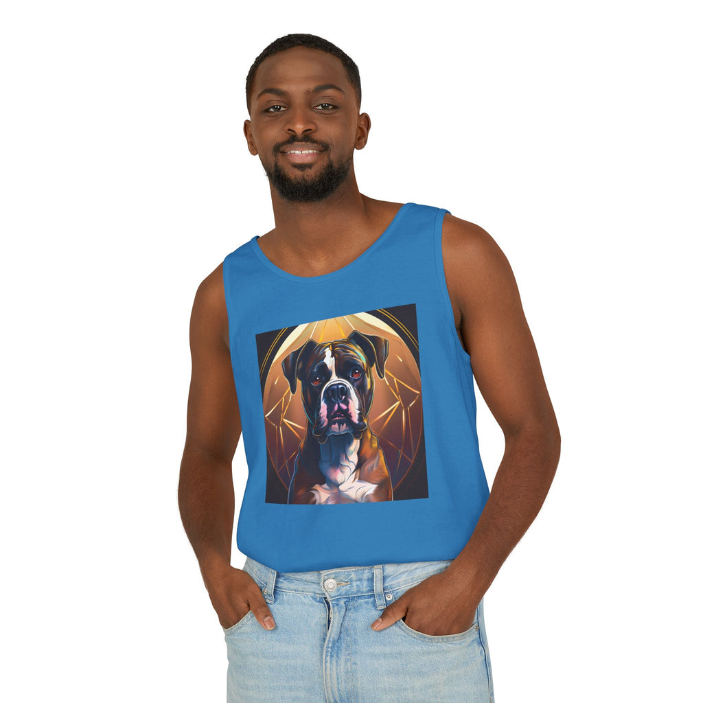 Brindle Gold Boxer Tank Top