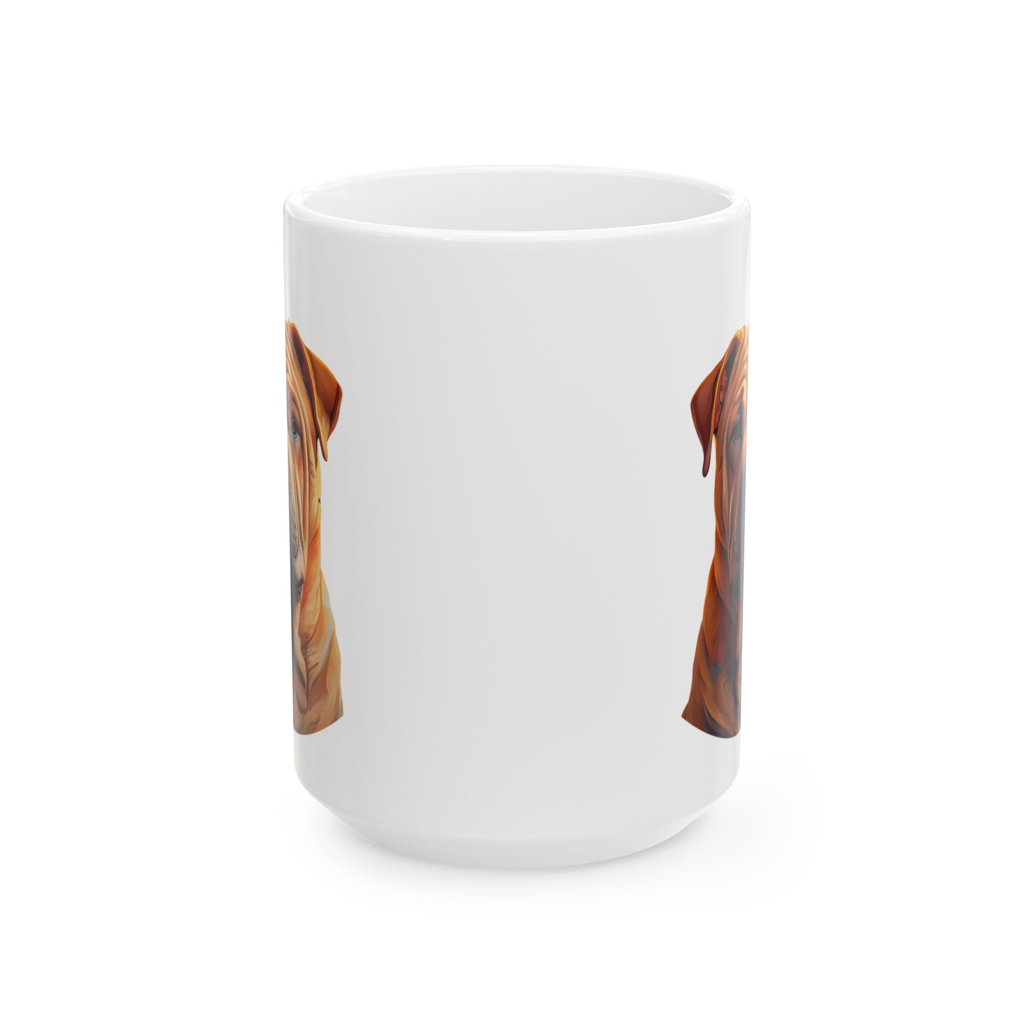 Shar Pei Ceramic Mug, (11oz, 15oz)
